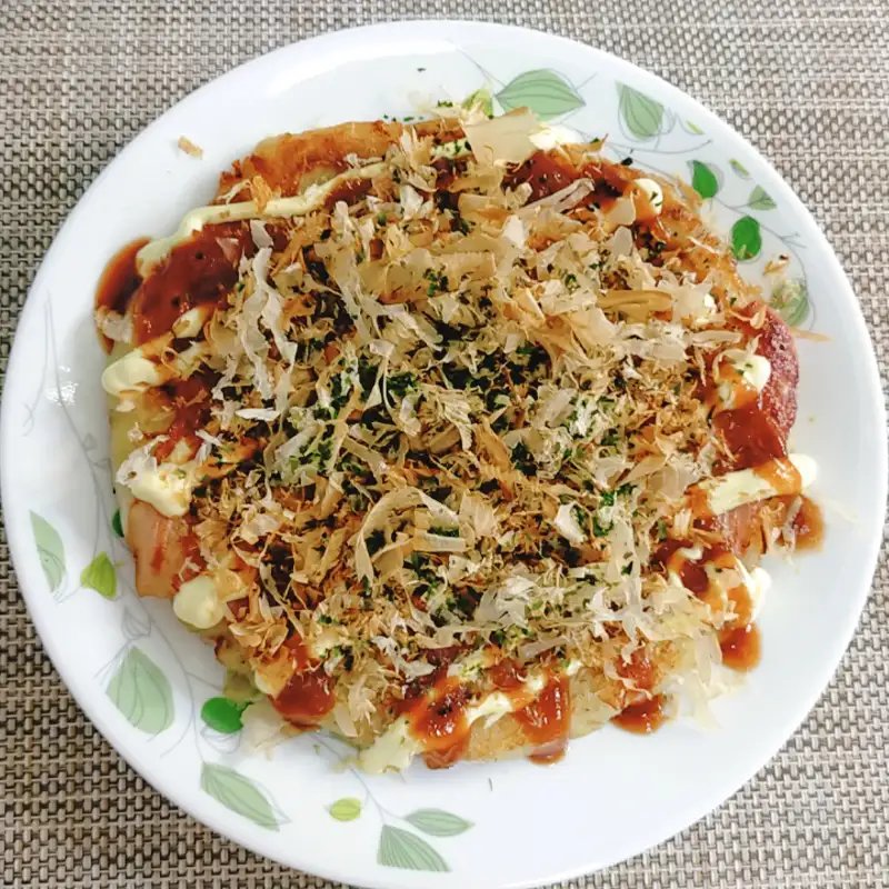 お好み焼き風いももち アイキャッチ