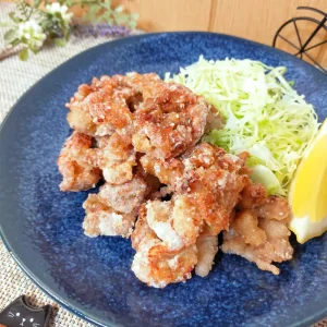 豚こま肉のオイスター唐揚げ アイキャッチ