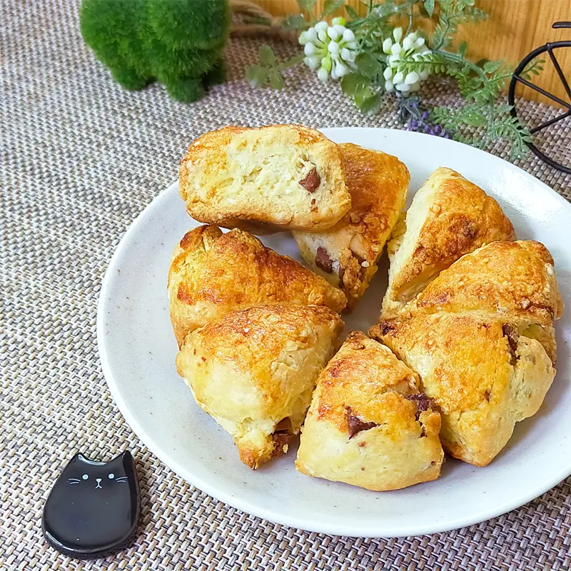 さくふわチョコスコーン アイキャッチ