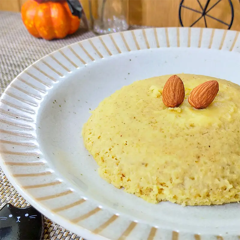 美肌めし オートミールのアーモンド蒸しパン レシピ 作り方 夜中めし